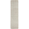 Pori 1252 Hand Loomed Scandinavian White Natural Wool Jute Rug - Rugs Of Beauty - 8