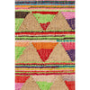 Onega Hand Woven Multi Coloured Jute Cotton Bunting Rug - Rugs Of Beauty - 6
