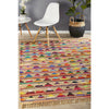 Onega Hand Woven Multi Coloured Jute Cotton Bunting Rug - Rugs Of Beauty - 2