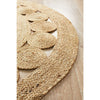 Onega Hand Woven Natural Daisy Jute Round Rug - Rugs Of Beauty - 4