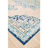 Vedi 2676 Pastel Rose Blue Multi Colour Transitional Rug - Rugs Of Beauty - 7