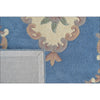 Handwoven French Abussan Wool Rug - Avolon - Blue - Rugs Of Beauty - 3
