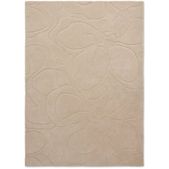 Ted Baker Romantic Magnolia Cream 162701 Designer Wool Rug - Rugs Of Beauty - 1