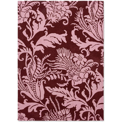 Ted Baker Baroque Pink 162902 Designer Wool Rug - Rugs Of Beauty - 1
