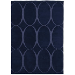 Wedgwood Renaissance Blue 039008 Designer Wool Viscose Rug - Rugs Of Beauty - 1