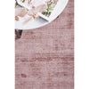 Caen 701 Blush Off White Modern Hand Loomed Viscose Rug - Rugs Of Beauty - 3
