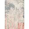 Calais Water Colour Blue Rust Modern Abstract Rug - Rugs Of Beauty - 6
