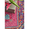 Menhit Pink Transitional Patterned Rug - Rugs Of Beauty - 6