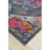 Menhit Grey Multi Coloured Transitional Patterned Rug - Rugs Of Beauty - 7