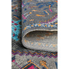 Menhit Grey Multi Coloured Transitional Patterned Rug - Rugs Of Beauty - 9