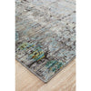 Amunet Blue Aqua Taupe Multi Coloured Faded Transitional Patterned Rug - Rugs Of Beauty - 3