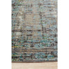 Amunet Blue Aqua Taupe Multi Coloured Faded Transitional Patterned Rug - Rugs Of Beauty - 5