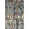 Amunet Blue Aqua Taupe Multi Coloured Faded Transitional Patterned Rug - Rugs Of Beauty - 6