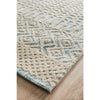 Nara 135 Blue Transitional Textured Rug - Rugs Of Beauty - 3