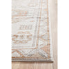 Bergen 1431 Peach Natural White Silver Transitional Medallion Patterned Runner Rug - Rugs Of Beauty - 7