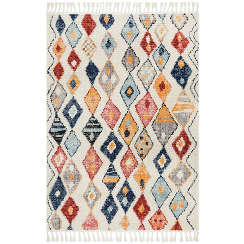 Ankara 3746 Multi Colour Modern Tribal Patterned Rug - Rugs Of Beauty - 1
