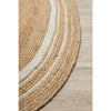 Burleigh 1220 Natural White Border Jute Oval Rug - Rugs Of Beauty - 6