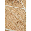 Burleigh 1222 Trellis Patterned White Natural Jute Rug - Rugs Of Beauty - 8