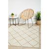 Burleigh 1223 Trellis Patterned White Natural Jute Rug - Rugs Of Beauty - 4