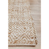 Burleigh 1221 Diamond Patterned White Natural Jute Rug - Rugs Of Beauty - 7