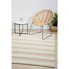 Burleigh 1225 White Natural Striped Jute Rug - Rugs Of Beauty - 4