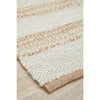 Burleigh 1225 White Natural Striped Jute Rug - Rugs Of Beauty - 5