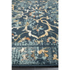 Caliente 328 Navy Blue Multi Coloured Patterned Faded Traditional Rug - Rugs Of Beauty - 5