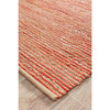 Haba 755 Coral Natural Modern Jute Cotton Rug - Rugs Of Beauty - 6