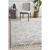 Zaria 151 Silver Grey Moroccan Inspired Modern Shaggy Rug - Rugs Of Beauty - 2