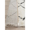 Zaria 151 White Black Moroccan Inspired Modern Shaggy Rug - Rugs Of Beauty - 7