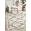 Zaria 153 Natural Moroccan Inspired Modern Shaggy Rug - Rugs Of Beauty - 2