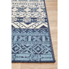 Coogee 4452 White Blue Tribal Inspired Indoor Outdoor Modern Rug - Rugs Of Beauty - 7
