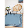 Coogee 4455 Blue Indoor Outdoor Modern Rug - Rugs Of Beauty - 4