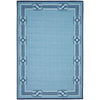 Coogee 4455 Blue Indoor Outdoor Modern Rug - Rugs Of Beauty - 1