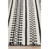 Avesta 1764 White Black Patterned Modern Scandinavian Wool Rug - Rugs Of Beauty - 8