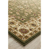 Charook 2376 Green Traditional Pattern Ivory Border Rug - Rugs Of Beauty - 3