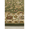 Charook 2376 Green Traditional Pattern Ivory Border Rug - Rugs Of Beauty - 5