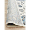 Charook 2376 White Traditional Pattern Blue Border Rug - Rugs Of Beauty - 7