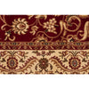Charook 2375 Red Traditional Pattern Ivory Border Runner Rug - Rugs Of Beauty - 4