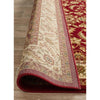 Charook 2375 Red Traditional Pattern Ivory Border Rug - Rugs Of Beauty - 7