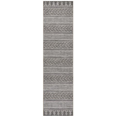Siderno 4115 Grey Modern Indoor Outdoor Runner Rug - Rugs Of Beauty - 1