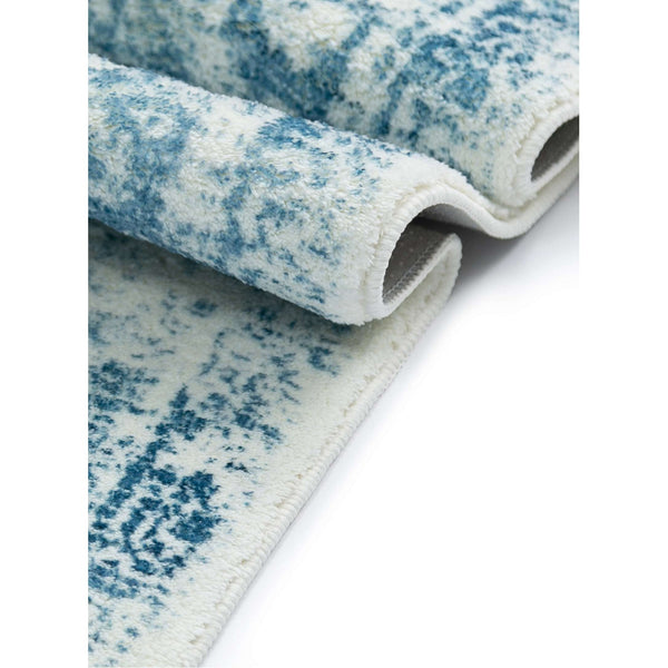 Luxor 2321 Blue Tribal Machine Washable Rug – Rugs Of Beauty