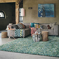 Brink and Campman Rocks Shaggy Designer Wool Rugs