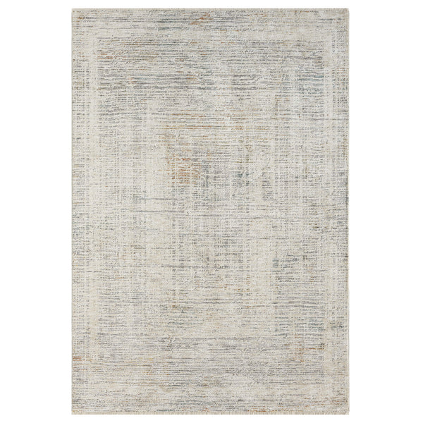 Textured area rug with a neutral colour palette