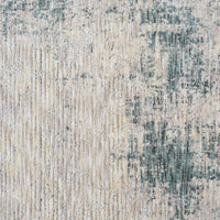 Textured rug pattern with neutral tones
