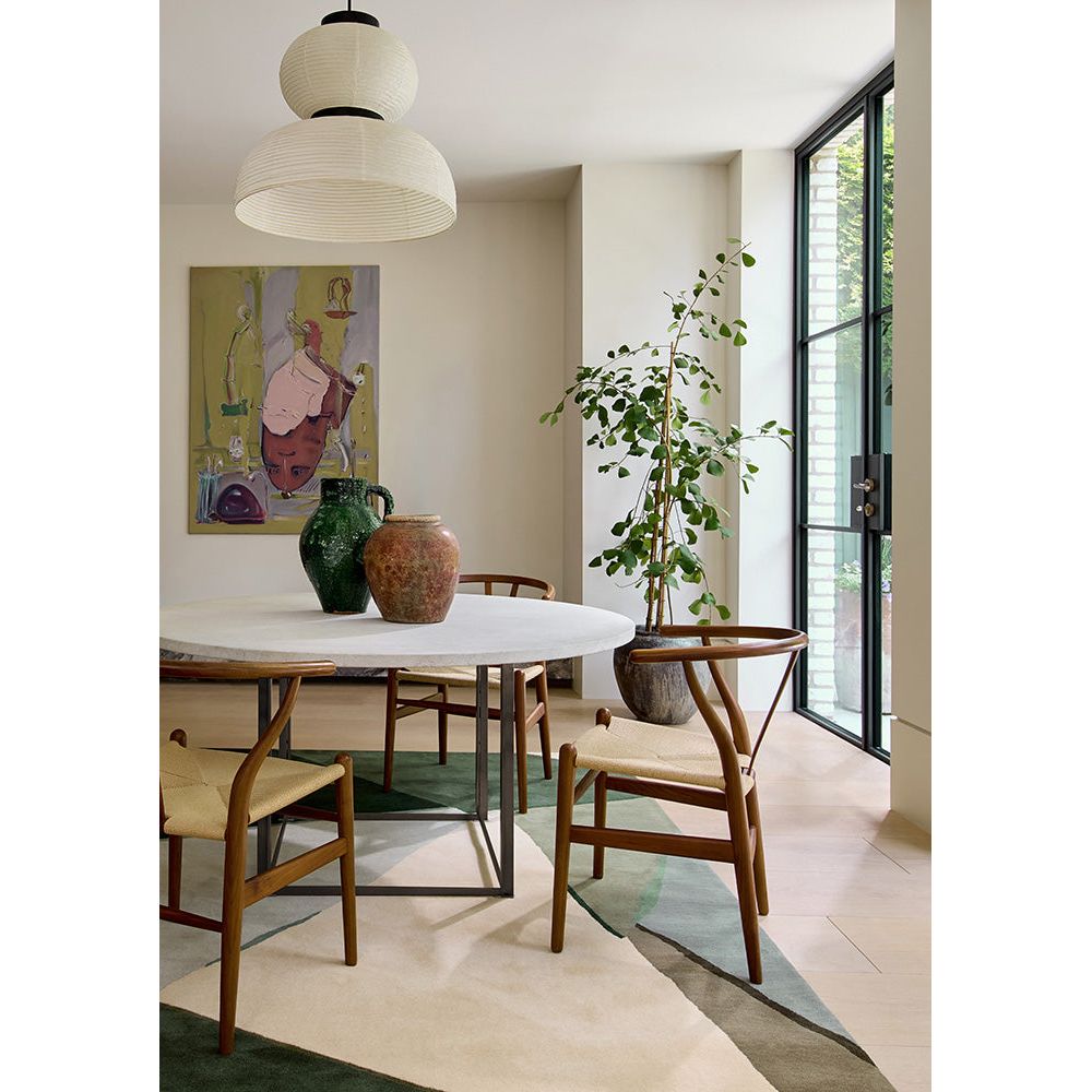 Harlequin Sumi Reflect Fern / Pistachio 143717 Designer Wool Rug - 2