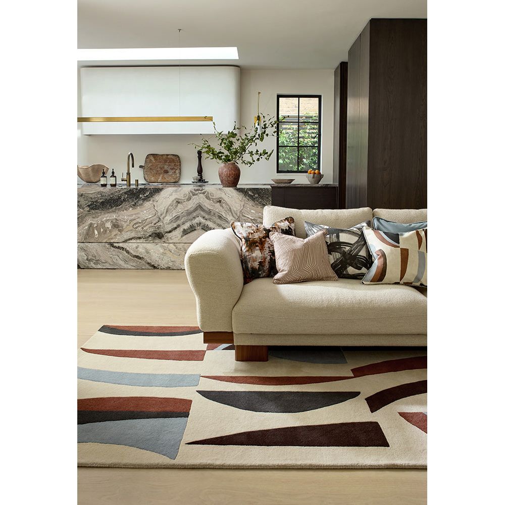 Harlequin Torillo Cornflower / Walnut 143905 Designer Wool Rug - 2