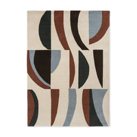 Harlequin Torillo Cornflower / Walnut 143905 Designer Wool Rug - 1