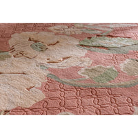 Laura Ashley Aylworth Trail Terracotta Orange 078603 Designer Wool Viscose Rug - 7