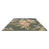 Laura Ashley Aylworth Trail Fern Green 078607 Designer Wool Viscose Rug - 7